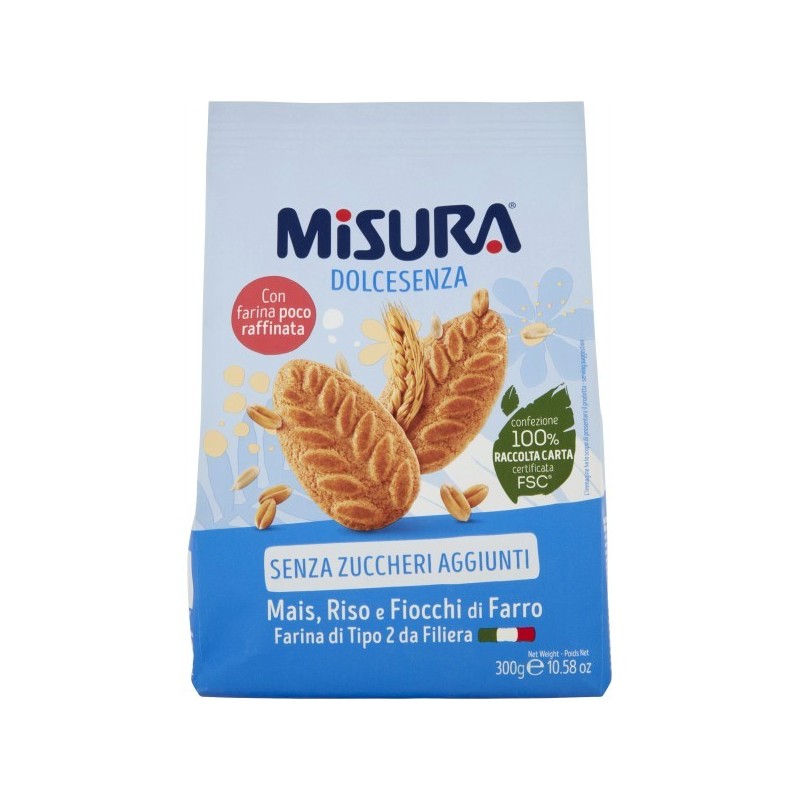 MISURA BISCUITS AUX CÉRÉALES 300 GR