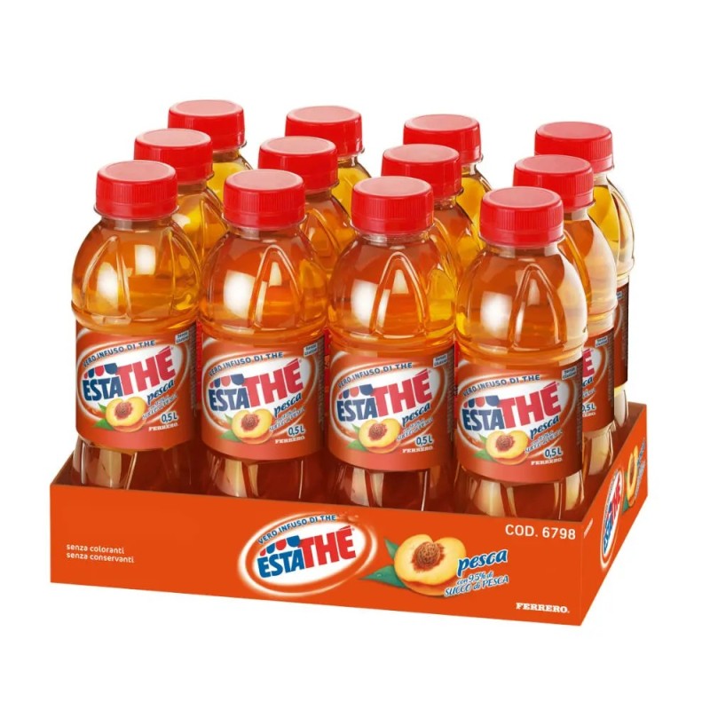 ESTATHÉ BOUTEILLE PÊCHE 40 CL