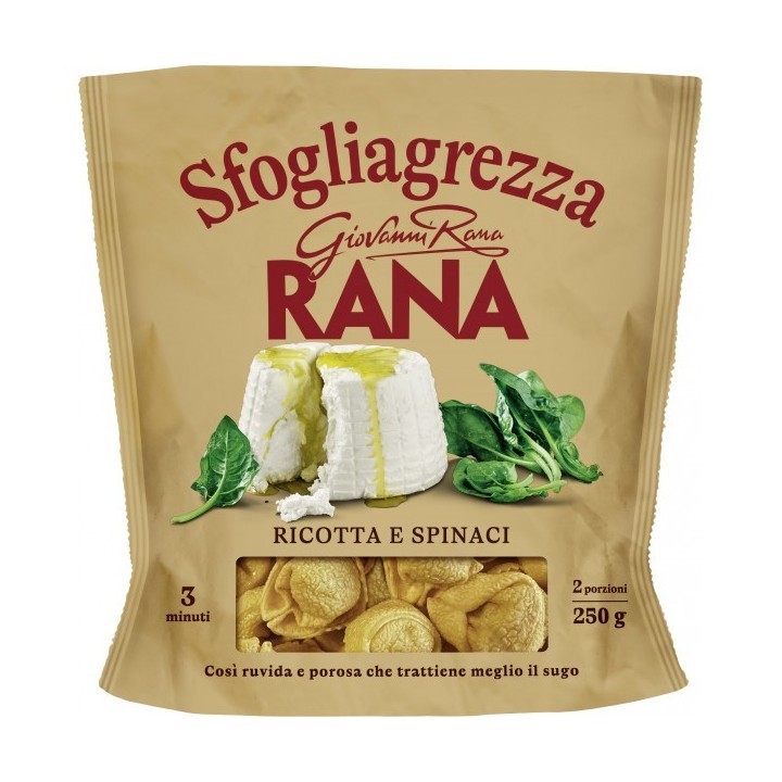 TORTELLONI RUSTICI RICOTTA E SPINACI GIOVANNI RANA 250 GR