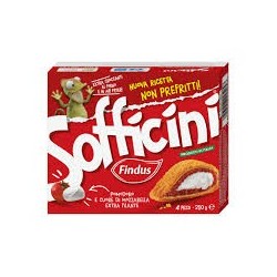 SOFFICINI FINDUS TOMATE ET MOZZARELLA 4 PIÈCES 266 GR SURGELÉS