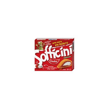 SOFFICINI FINDUS TOMATE ET MOZZARELLA 4 PIÈCES 266 GR SURGELÉS