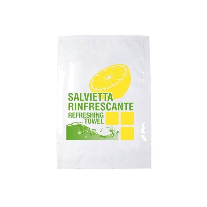 SALVIETTE RINFRESCANTI AL LIMONE 100 PZ