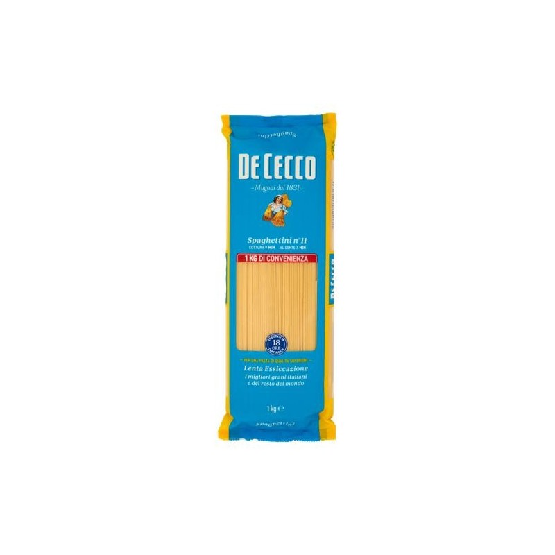 PÂTES DE CECCO SPAGHETTINI N°11 1 KG