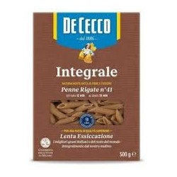 PÂTES DE CECCO COMPLÈTES PENNE RIGATE N°41 500 GR