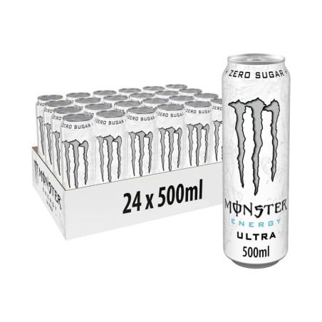 MONSTER ENERGY ULTRA WHITE 500 ML