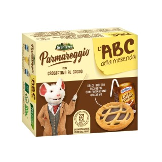 MERENDA ABC CROSTATINA AL CIOCCOLATO E LATTE AL CIOCCOLATO