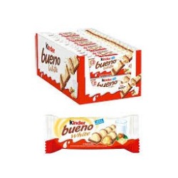 KINDER BUENO WHITE T2X1 CARTON DE 30 PIÈCES