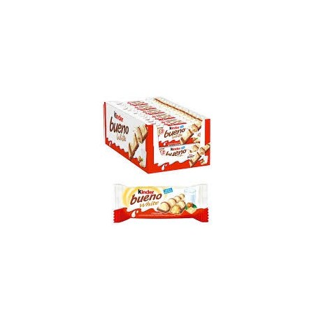 KINDER BUENO WHITE T2X1 CARTON DE 30 PIÈCES