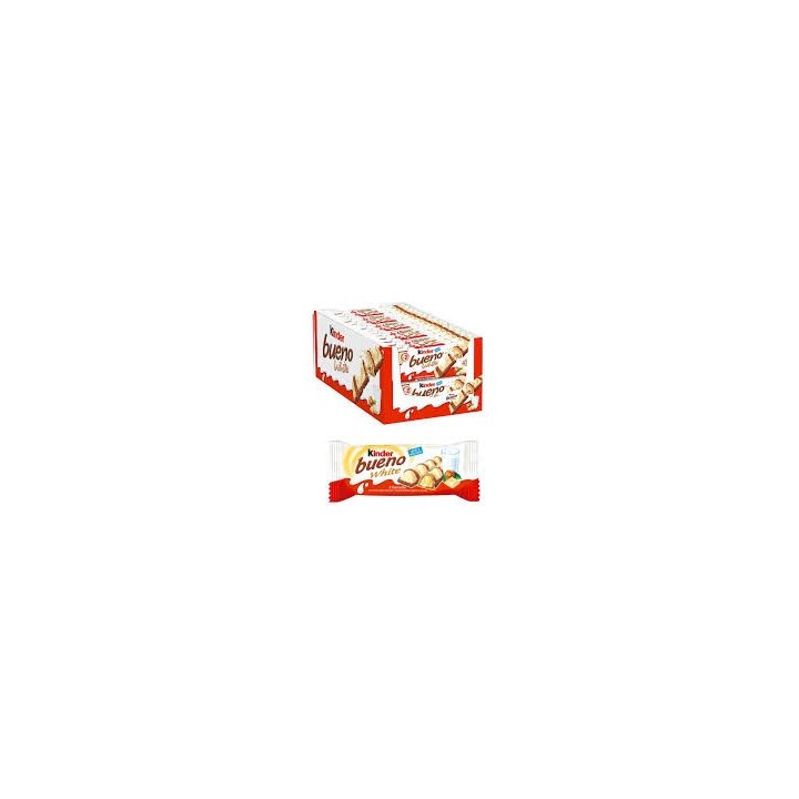 KINDER BUENO WHITE T2X1 CARTONE DA 30 PZ