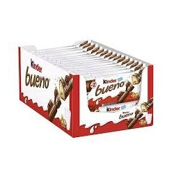 KINDER BUENO CLASSIQUE T2X1 CARTON DE 30 PIÈCES