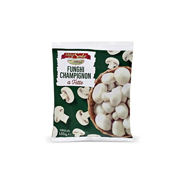 FUNGHI CHAMPIGNON 600 GR SURGELATO