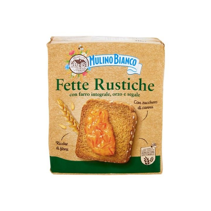 FETTE BISCOTTATE MULINO BIANCO LE RUSTICHE 315GR