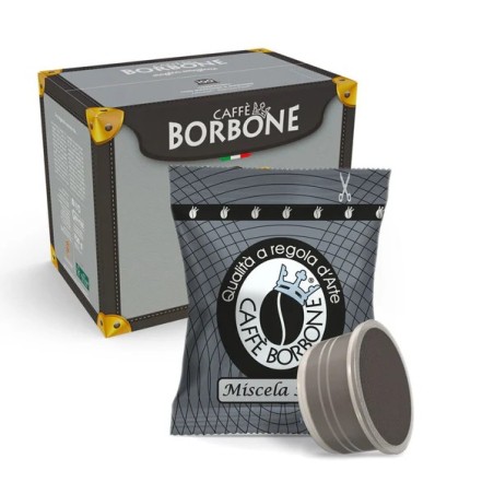 CAFÉ BORBONE 100 CAPSULES COMPATIBLES LAVAZZA POINT MÉLANGE NOIR