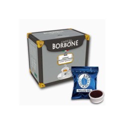 CAFÉ BORBONE 100 CAPSULES COMPATIBLES LAVAZZA POINT MÉLANGE BLEU