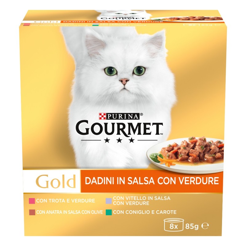 GOURMET GOLD BOUCHÉES EN SAUCE 48 X 85 GR