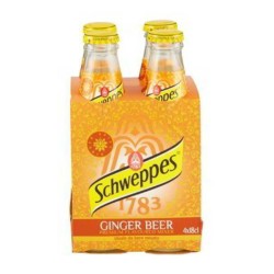SCHWEPPES GINGER BEER 4 PIÈCES