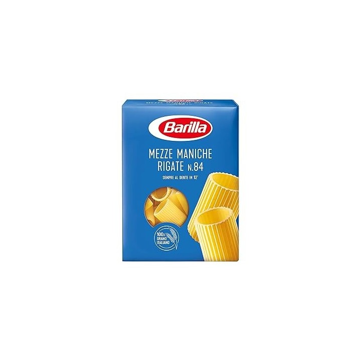 PASTA BARILLA MEZZE MANICHE 500 GR