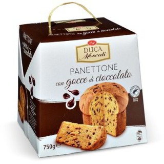 Panettone con gocce di cioccolato 750 GR