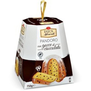 Pandoro con gocce di cioccolato 750 GR