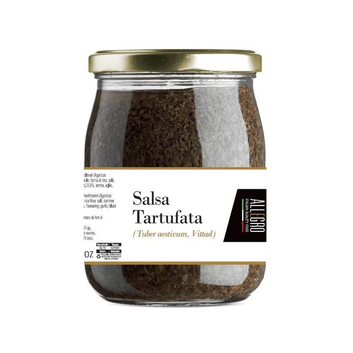 CREME DE TRUFFLE ALLEGRO 500 GR SACCHI TARTUFI