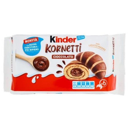 Kinder Kornetti Chocolat 6 x 45 g