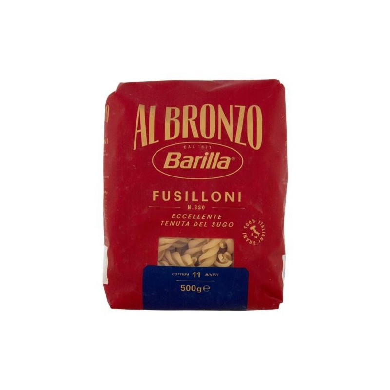 BARILLA AL BRONZO FUSILLONI 500 G
