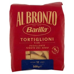 BARILLA AL BRONZO TORTIGLIONI 500 G