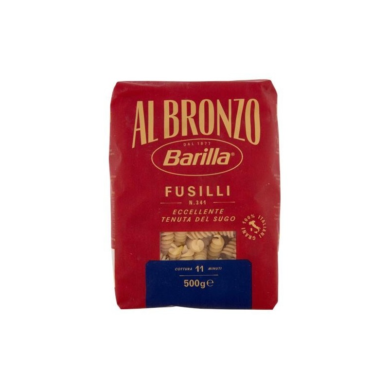BARILLA AL BRONZO FUSILLI 500 G