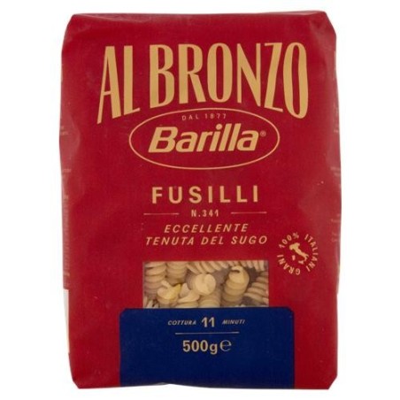 BARILLA AL BRONZO FUSILLI 500 G