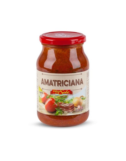 SAUCE "AMATRICIANA" 400 GR