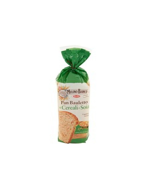 PAN BLANC CARRE "PAN BAULETTO" MULINO BIANCO  CEREALES ET SOJA 400 GR