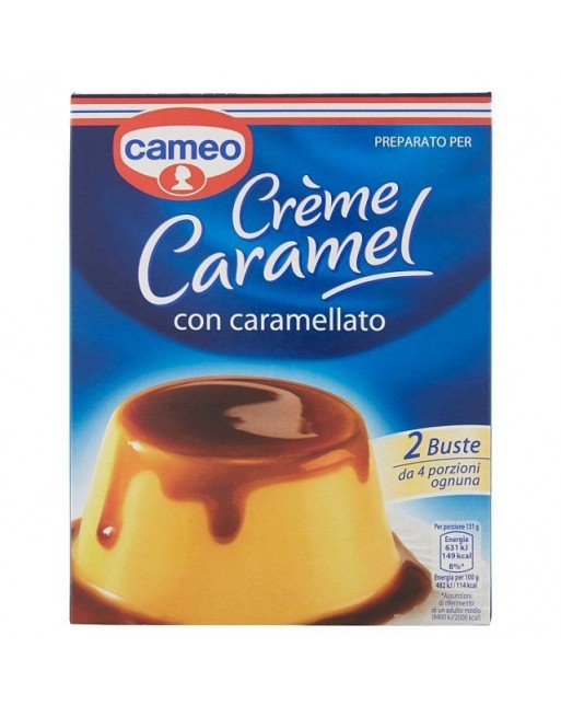 CAMEO PREPARE POUR CREME CARAMEL AVEC CARAMEL 200 gr