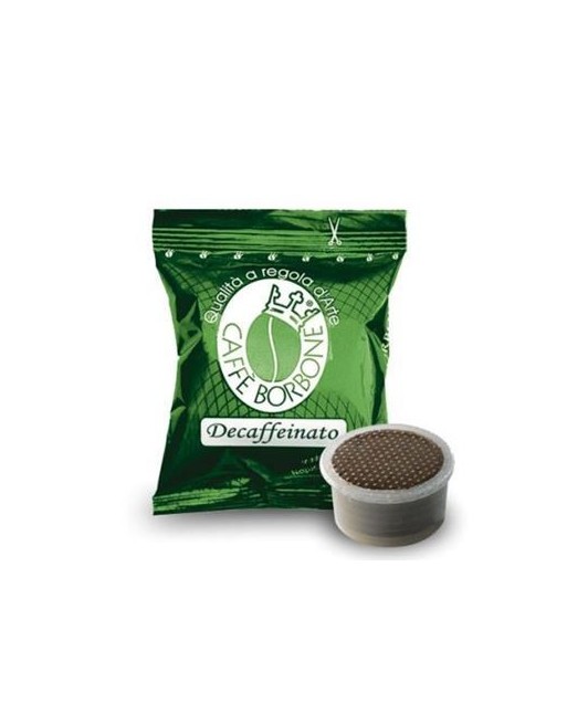 CAFFE' BORBONE 100 CAPSULE COMPATIBILI LAVAZZA POINT MISCELA DECA VERDE