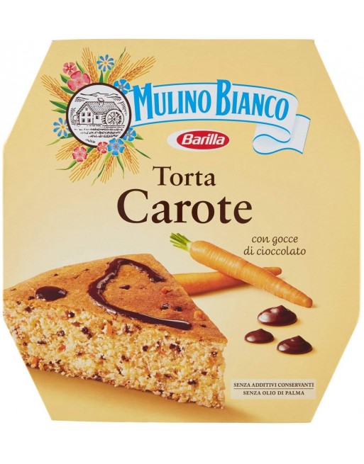 MULINO BIANCO TORTA CAROTE 500 GR