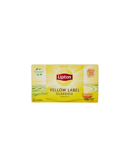 Lipton yellow label classico 25 filtri 37,5 gr