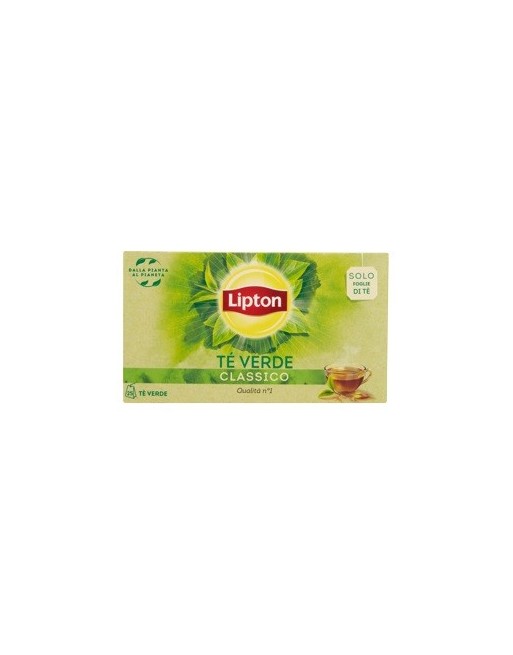 Lipton tè verde classico 25 filtri 32,5 gr