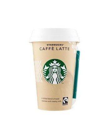 STARBUCKS CAFFE LATTE 220 ML