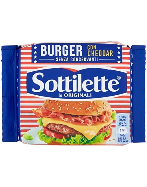 SOTTILETTE BURGER 185 GR
