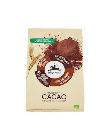 alce nero Frollini al Cacao 350 gr