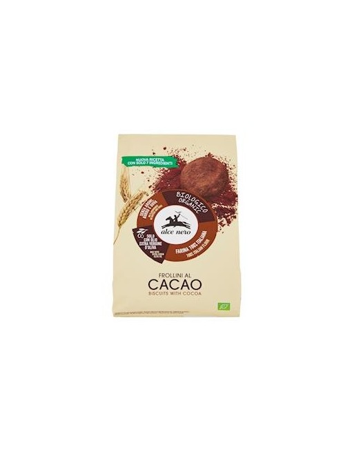 alce nero Frollini al Cacao 350 gr