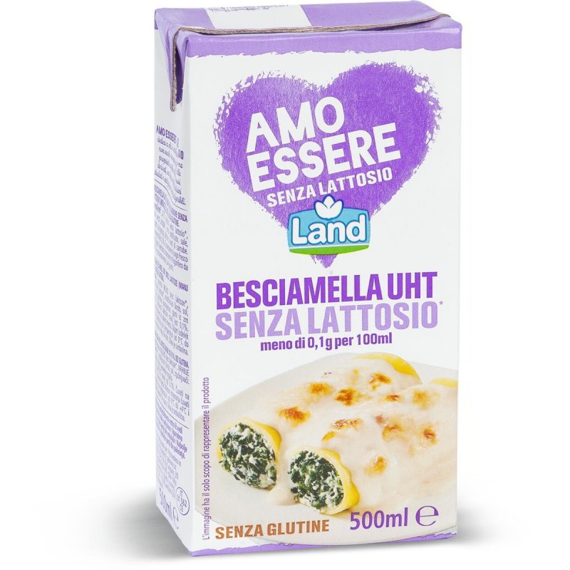 Besciamella UHT senza lattosio 500 ml