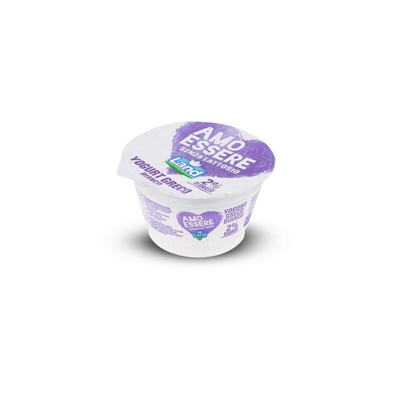 Yogurt greco bianco senza lattosio 150 gr