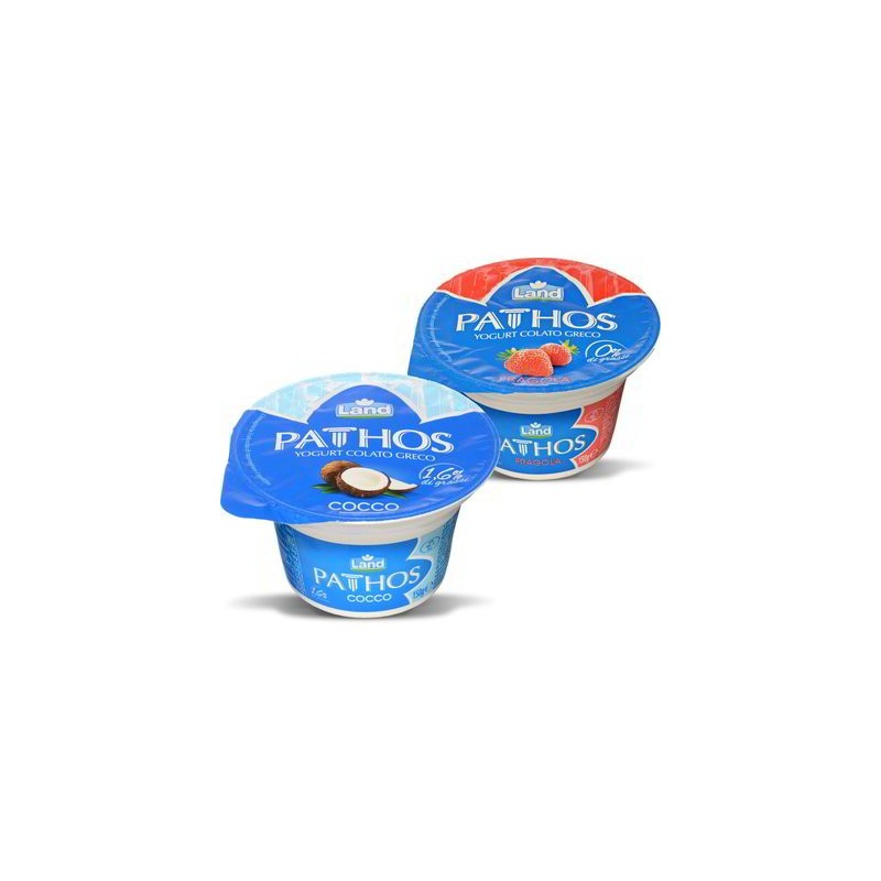Yogurt greco cocco 1,6% / fragola 0% grassi 150 gr