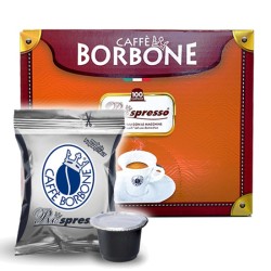 CAFFE' BORBONE 100 CAPSULE COMPATIBILI NESPRESSO MISCELA NERA